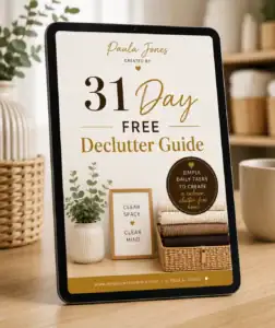 31 Day Declutter Guide free eBook